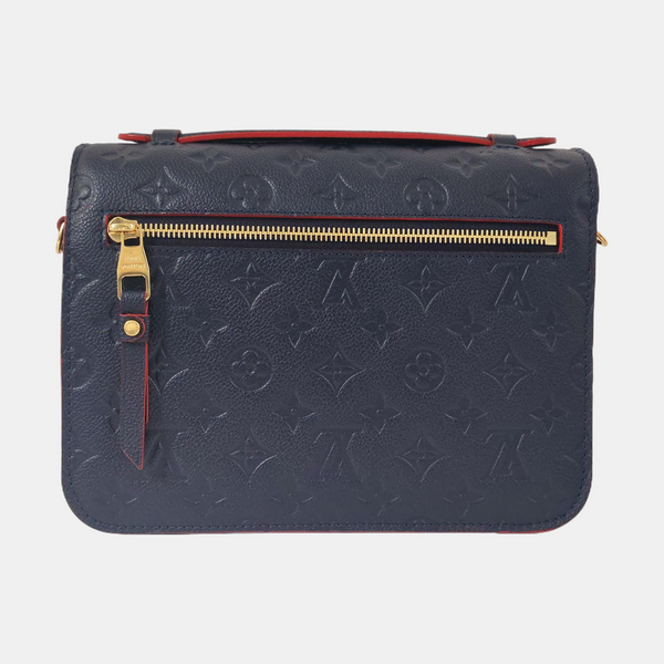 Authenticated pre-owned  Métis MM Calfskin Blue - Shoulder Bag at Looply