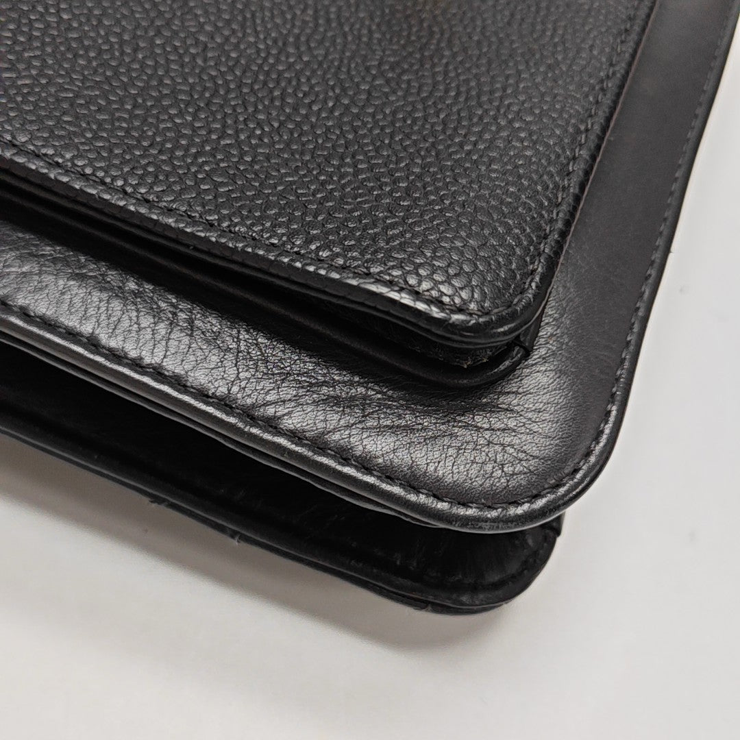 Quilted Calfskin Gray