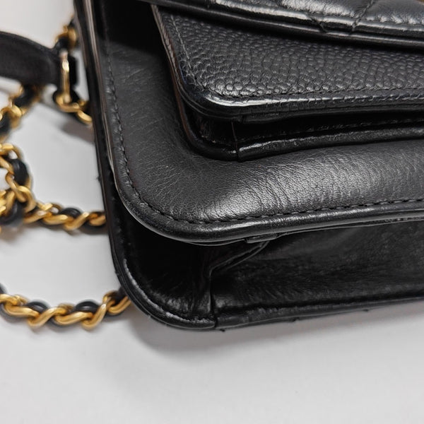 Quilted Calfskin Gray