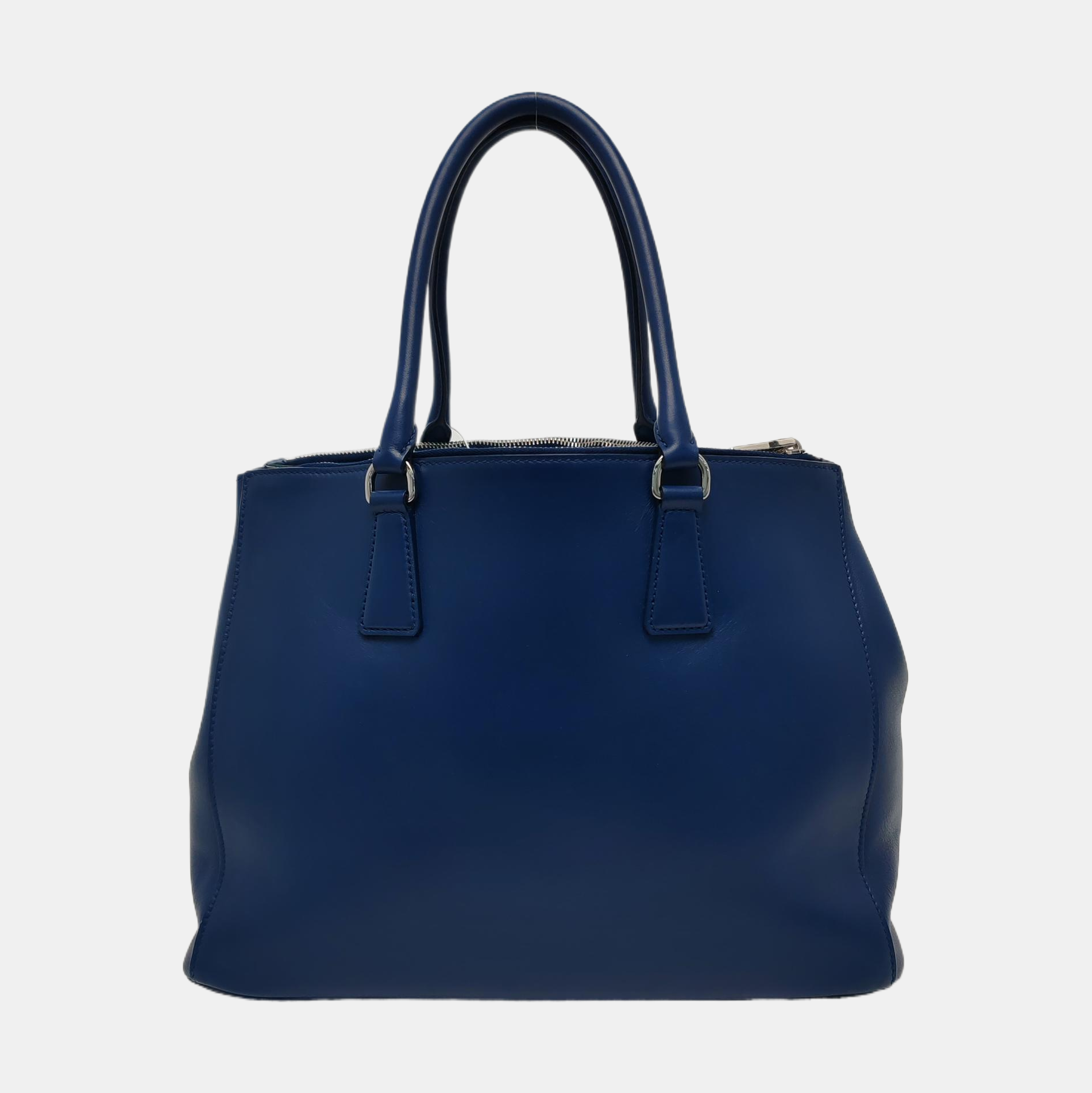 Authenticated pre-owned  Galleria Leather Blue - Shoulder Bag at Looply