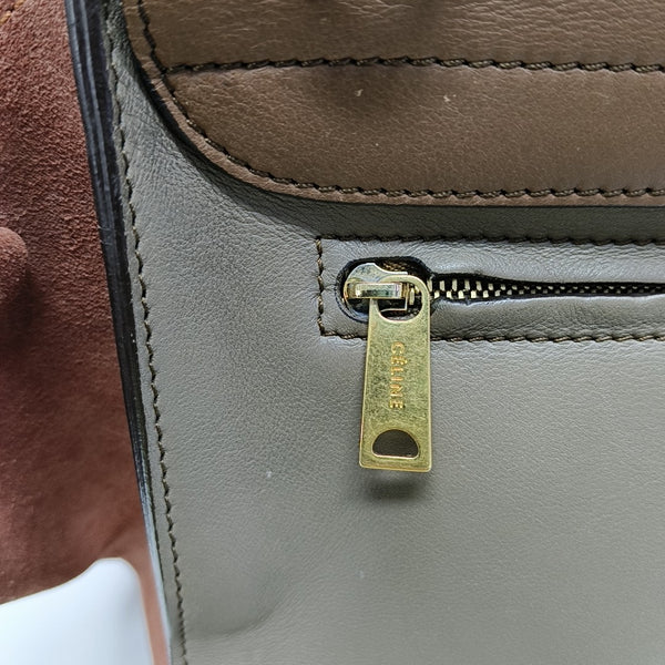 TRAPEZE Medium Calfskin Multicolor