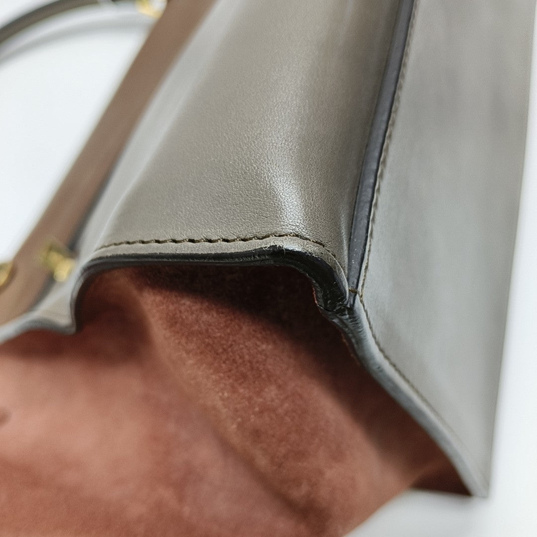 TRAPEZE Medium Calfskin Multicolor