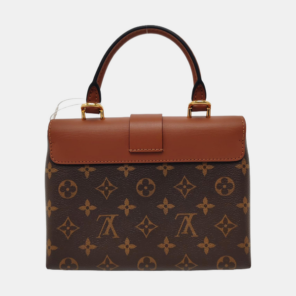 Authenticated pre-owned  Locky BB Monogram Coated Canvas Brown - Shoulder Bag at Looply