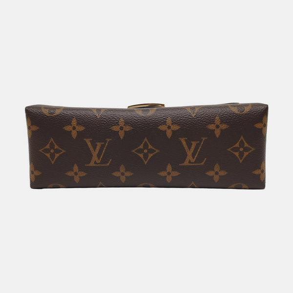 Authenticated pre-owned  Locky BB Monogram Coated Canvas Brown - Shoulder Bag at Looply