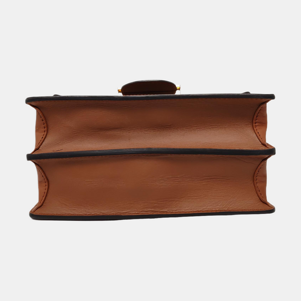 DAUPHINE MM Monogram Coated Canvas Brown