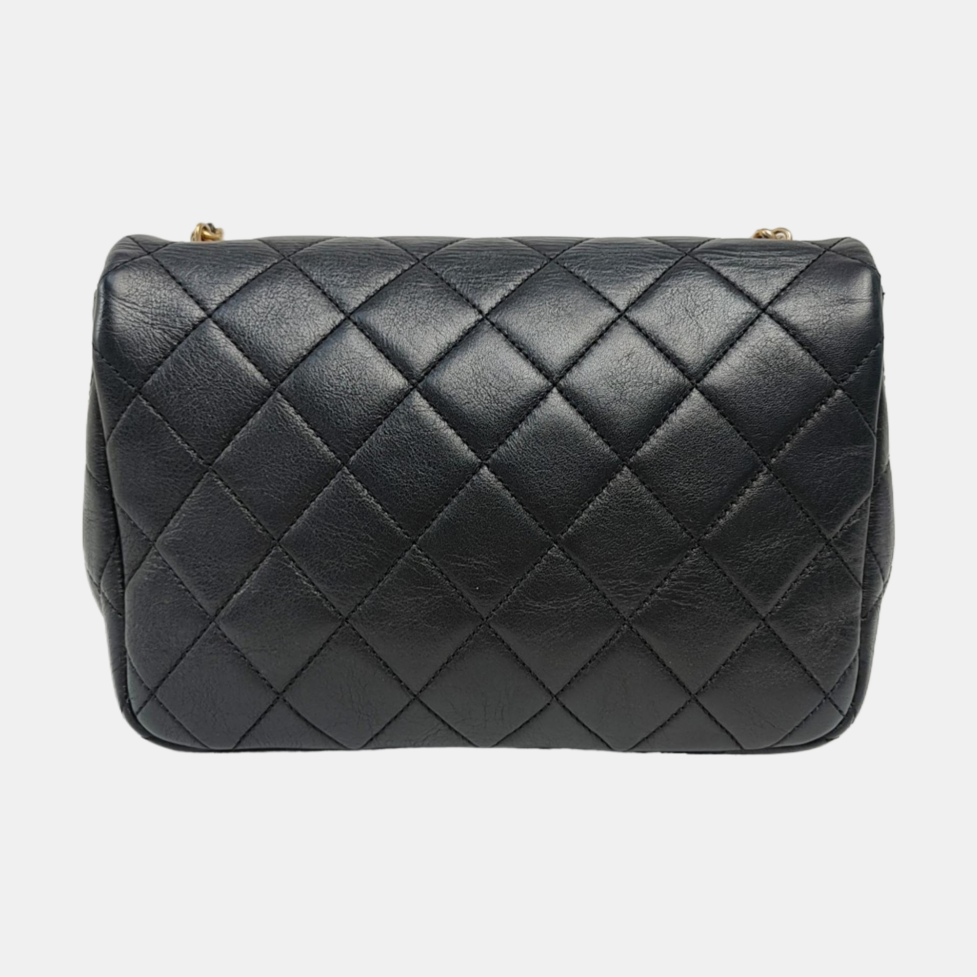 Quilted Calfskin Black