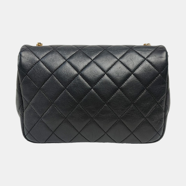 Quilted Calfskin Black