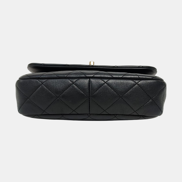 Quilted Calfskin Black