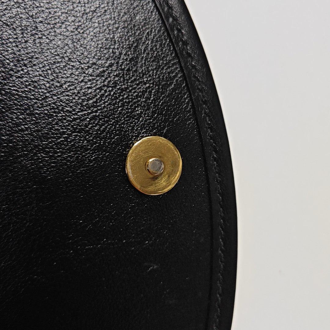 Authenticated pre-owned  Rajah Mini Calfskin Black - Shoulder Bag at Looply