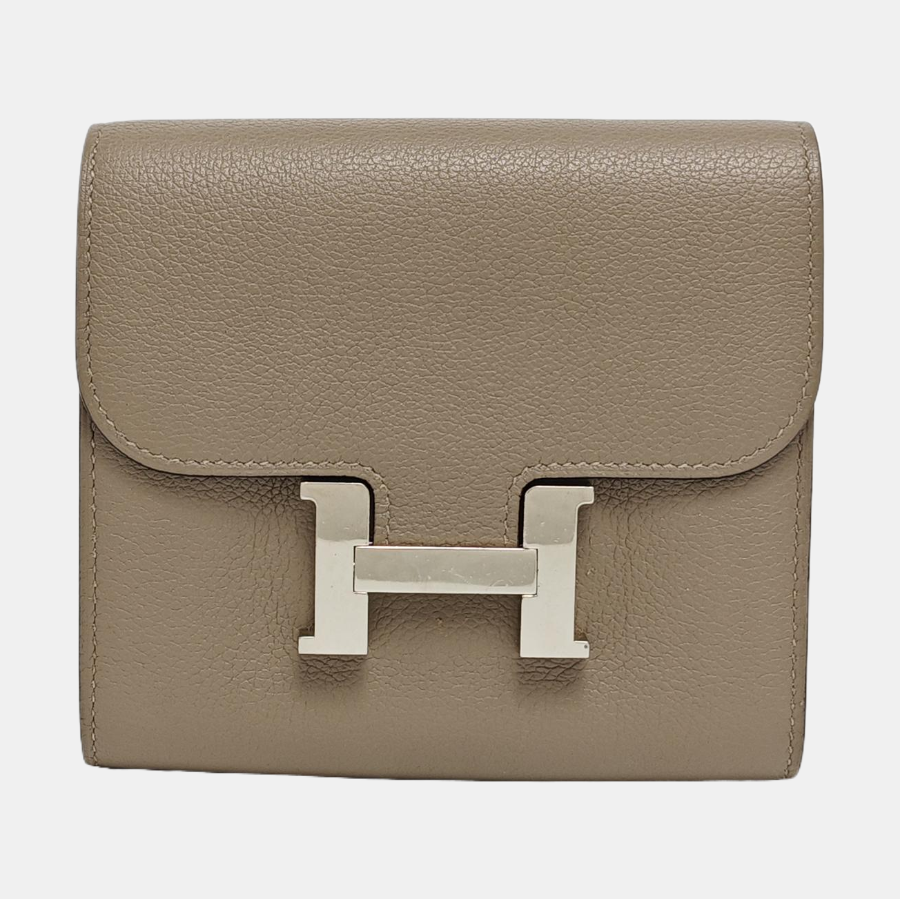 Authenticated pre-owned  Constance Evercolor Gray Wallet - Wallet at Looply