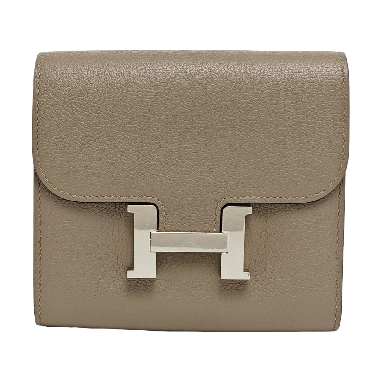 Authenticated pre-owned  Constance Evercolor Gray Wallet - Wallet at Looply