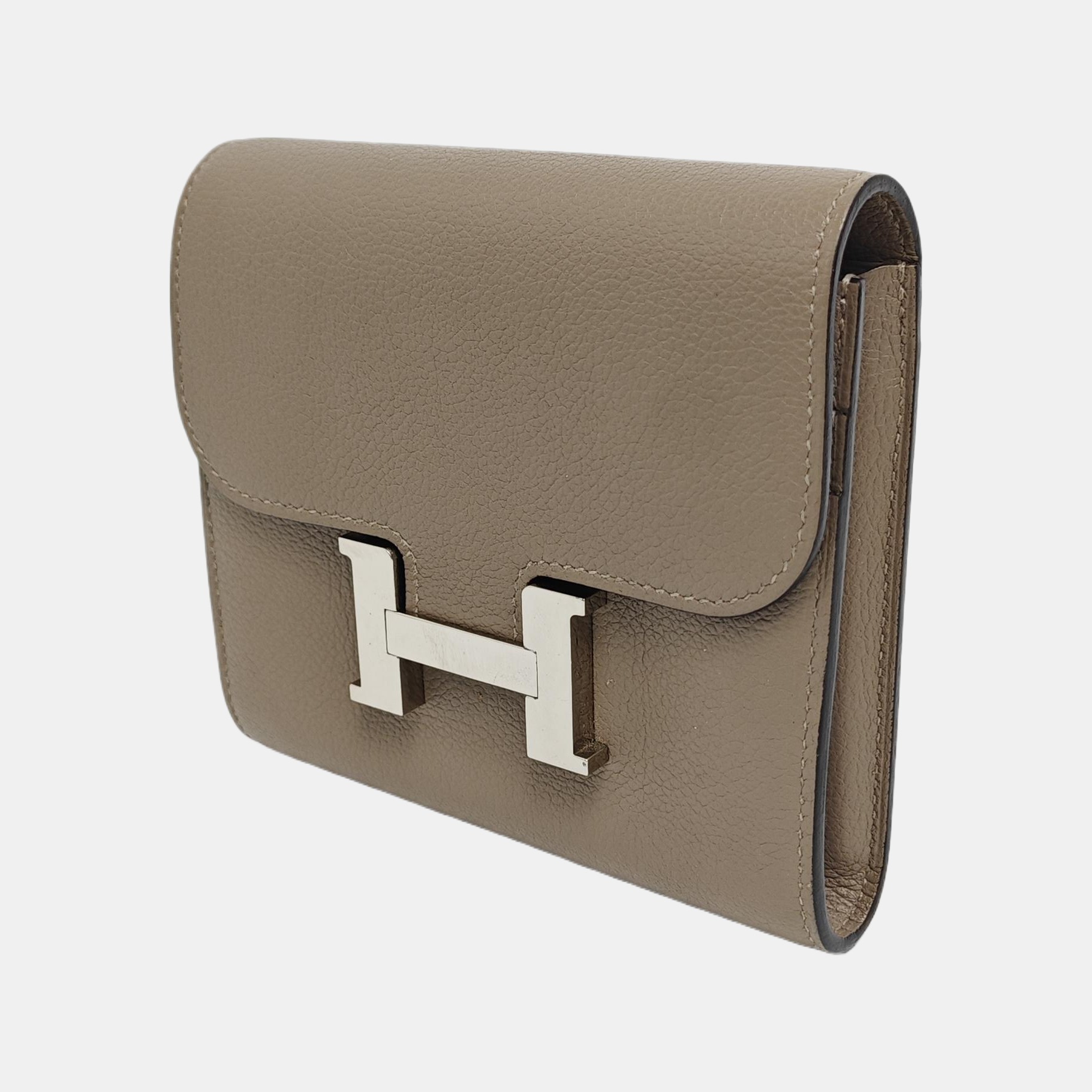 Authenticated pre-owned  Constance Evercolor Gray Wallet - Wallet at Looply
