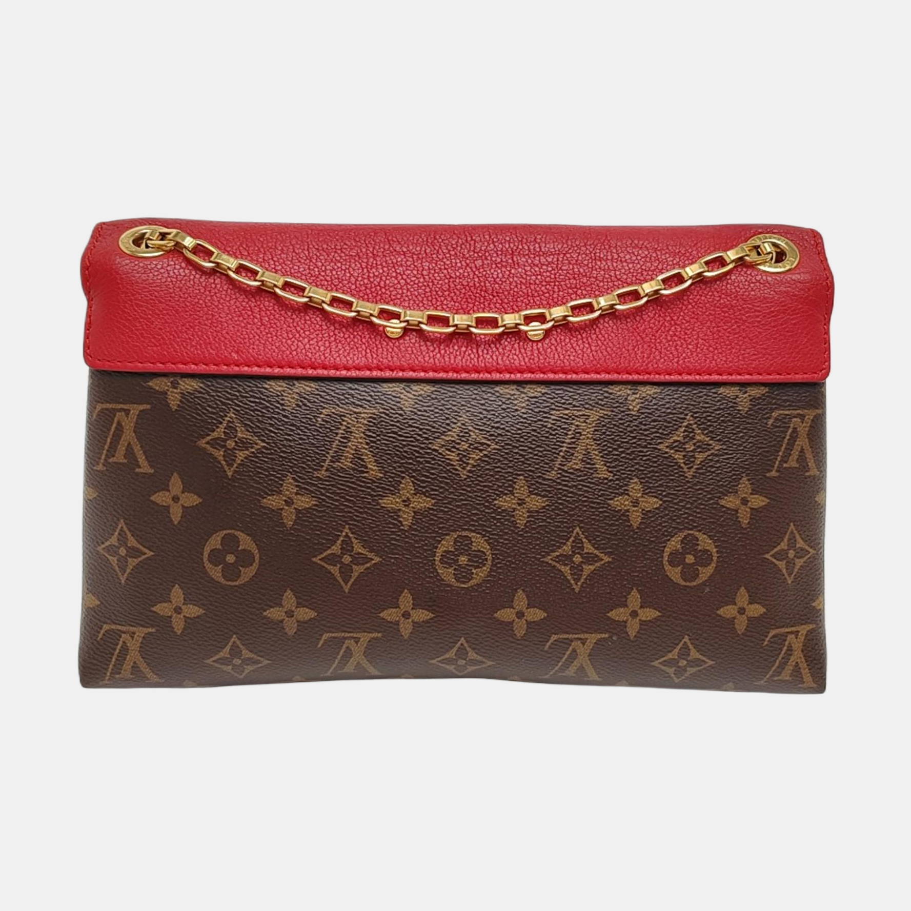 Authenticated pre-owned  Pallas Monogram Coated Canvas Brown - Shoulder Bag at Looply