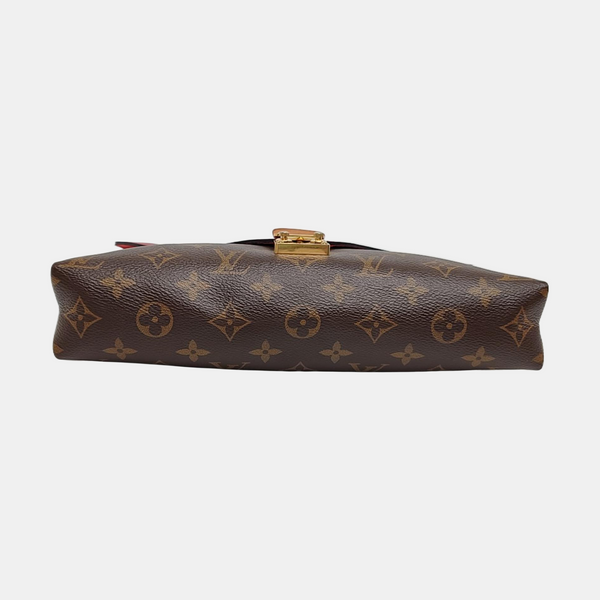 Authenticated pre-owned  Pallas Monogram Coated Canvas Brown - Shoulder Bag at Looply