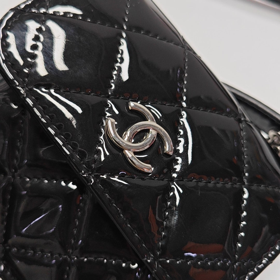 Quilted Patent Leather Multicolor