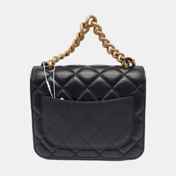 Quilted Calfskin Black