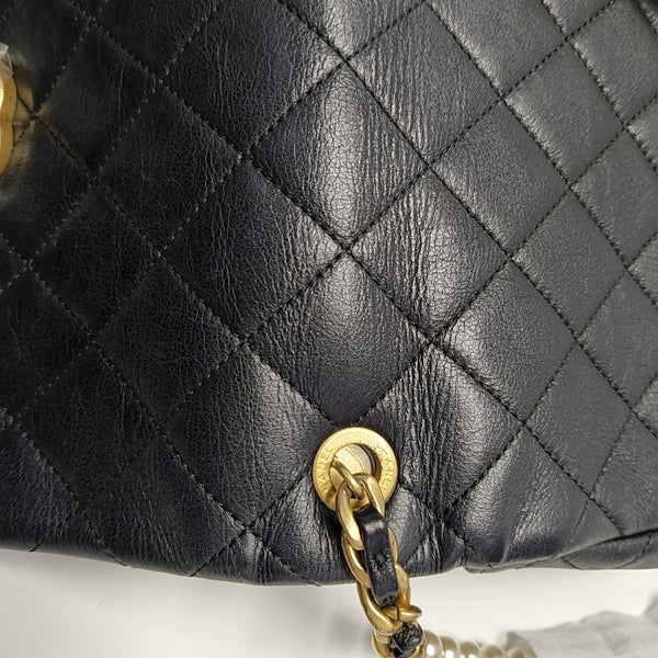 Quilted Calfskin Black