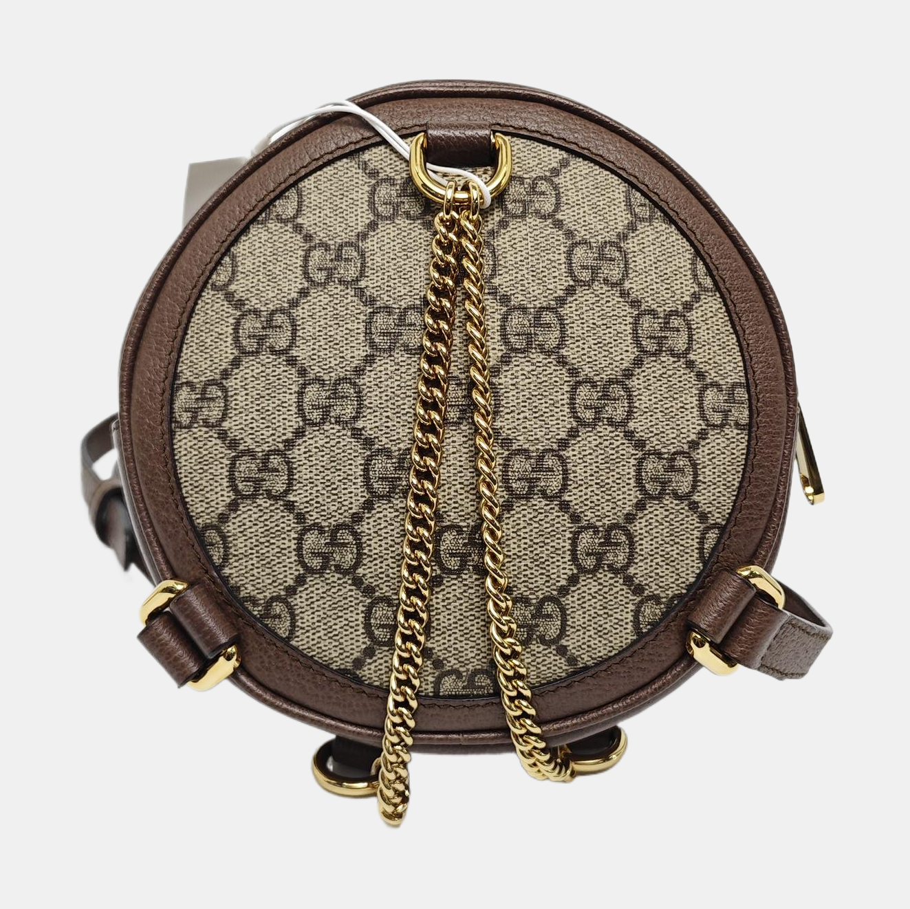 Authenticated pre-owned  Ophidia Small Monogram Coated Canvas Beige - Backpack at Looply