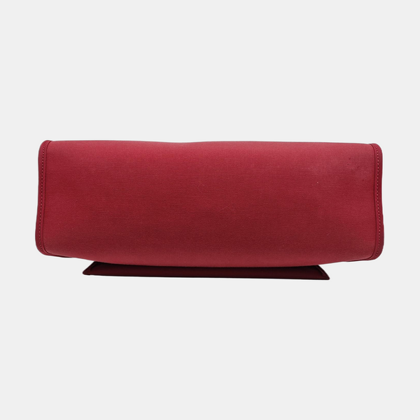 Authenticated pre-owned  Herbag 31 Canvas Red - Shoulder Bag at Looply