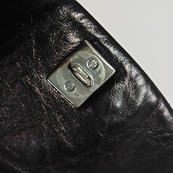 Ginny Quilted Calfskin Black