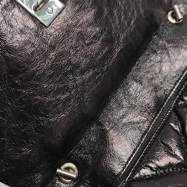 Ginny Quilted Calfskin Black