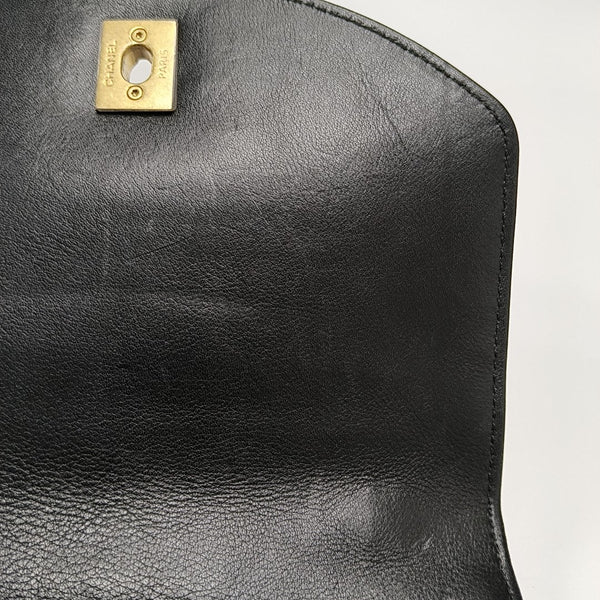 Quilted Calfskin Black