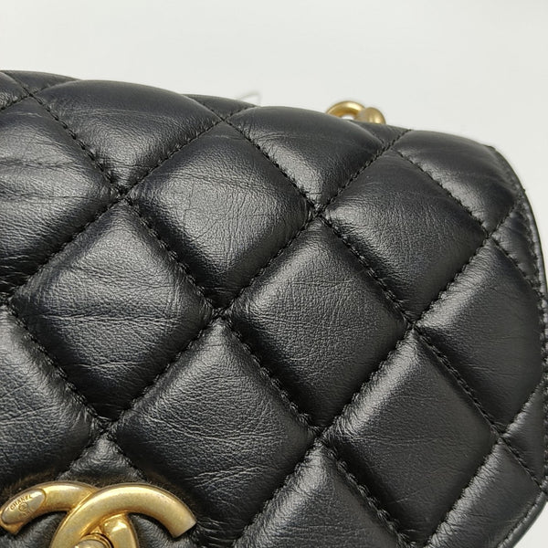 Quilted Calfskin Black