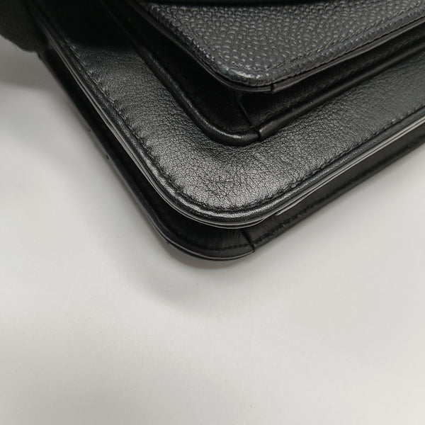 Quilted Calfskin Black