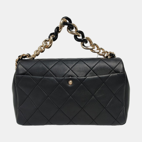 Quilted Lambskin Black