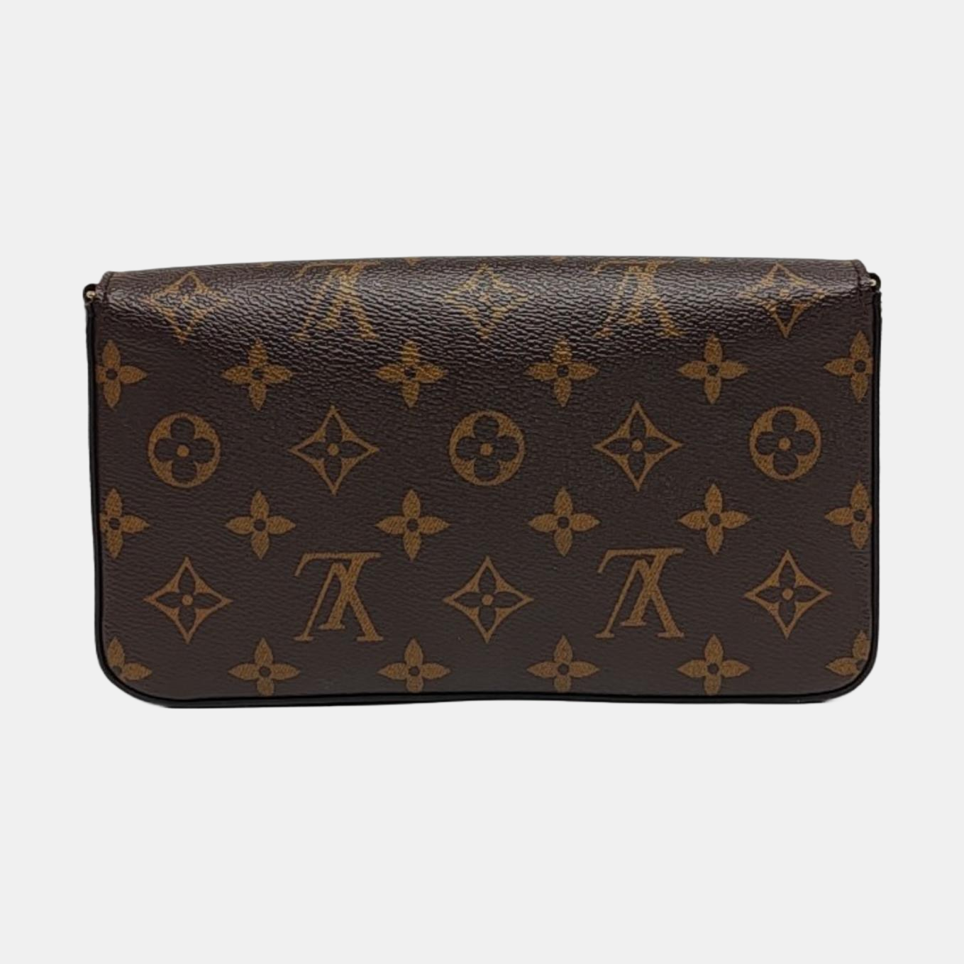 Authenticated pre-owned  Félicie Monogram Coated Canvas Brown - Shoulder Bag at Looply