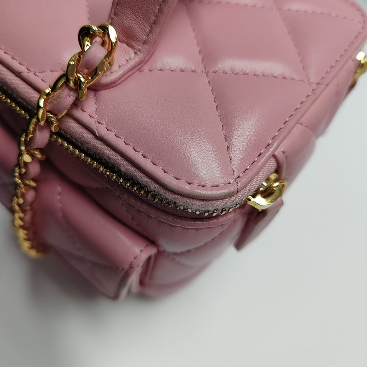 Quilted Lambskin Pink