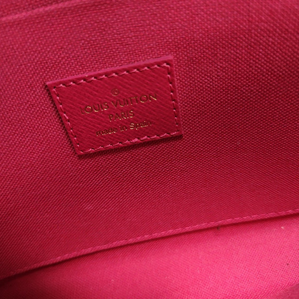 Authenticated pre-owned  Félicie Coated Canvas Brown - Shoulder Bag at Looply