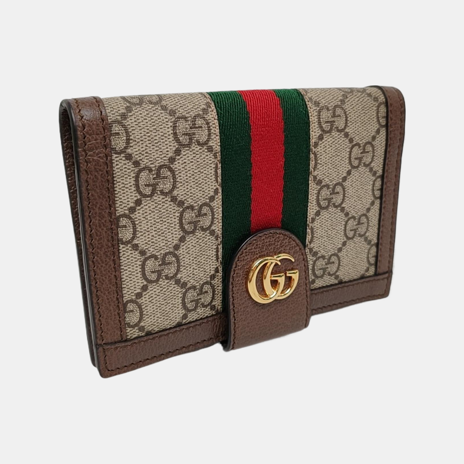 Authenticated pre-owned  Ophidia Monogram Coated Canvas Beige Wallet - Wallet at Looply