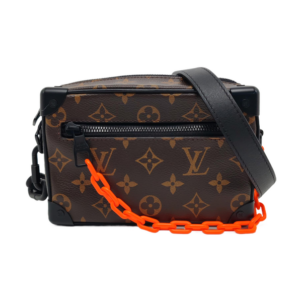 SOFT TRUNK Mini Monogram Coated Canvas Brown