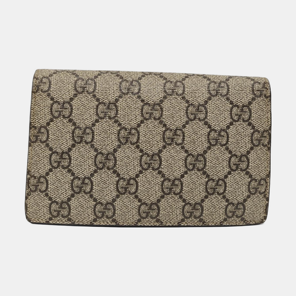 Authenticated pre-owned  Dionysus Super Mini Monogram Coated Canvas Beige - Shoulder Bag at Looply
