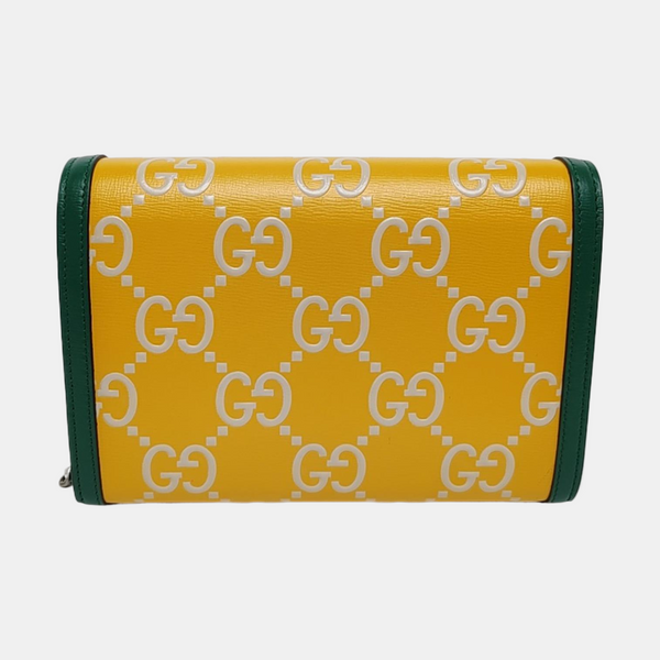 Authenticated pre-owned  Dionysus Super Mini Monogram Calfskin Yellow - Shoulder Bag at Looply
