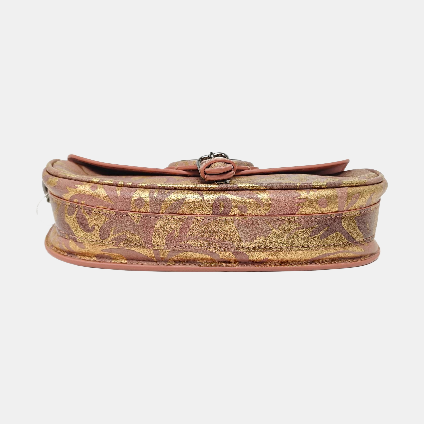 Authenticated pre-owned  Bobby East-West Calfskin Gold - Shoulder Bag at Looply