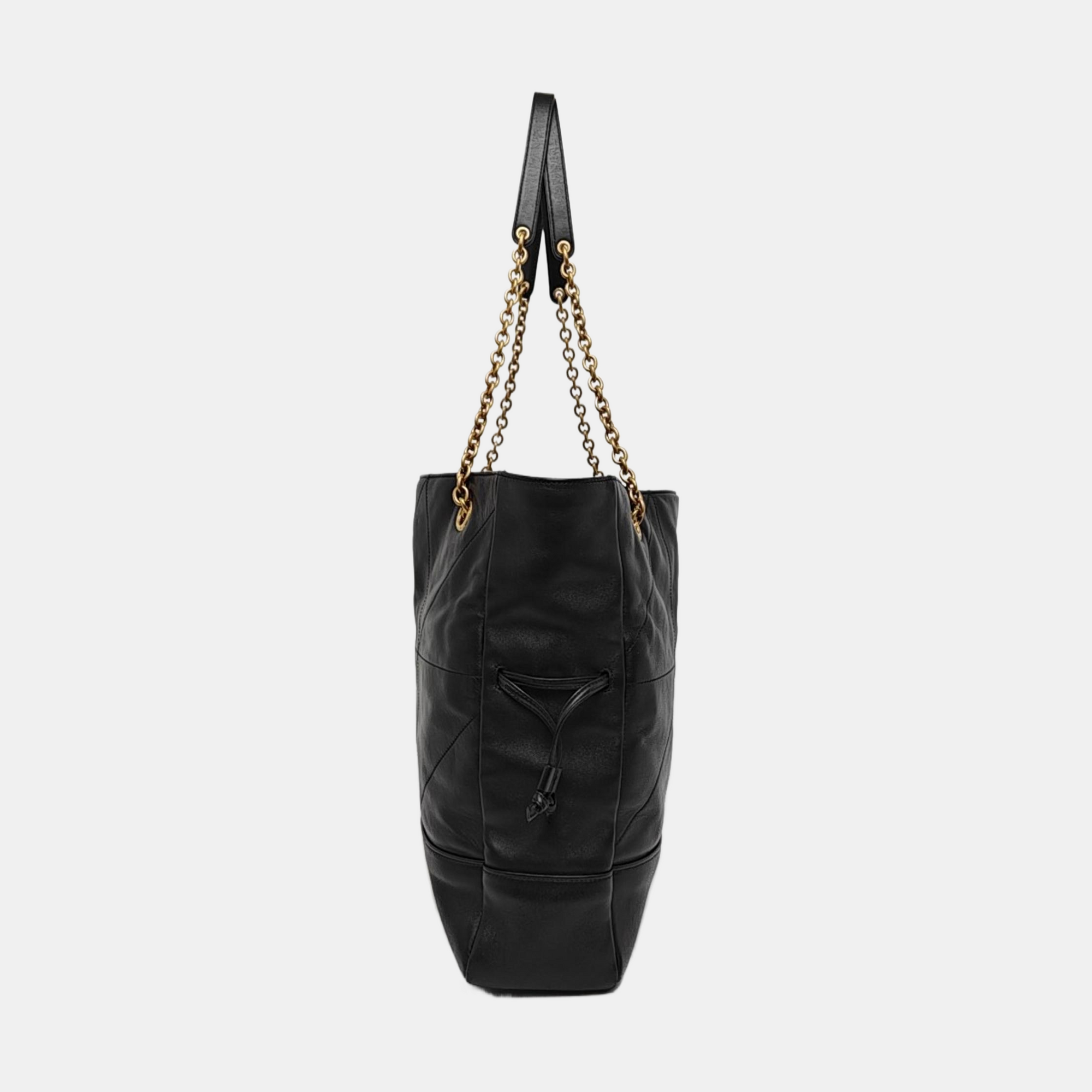 JAMIE SHOPPING Quilted Lambskin Black