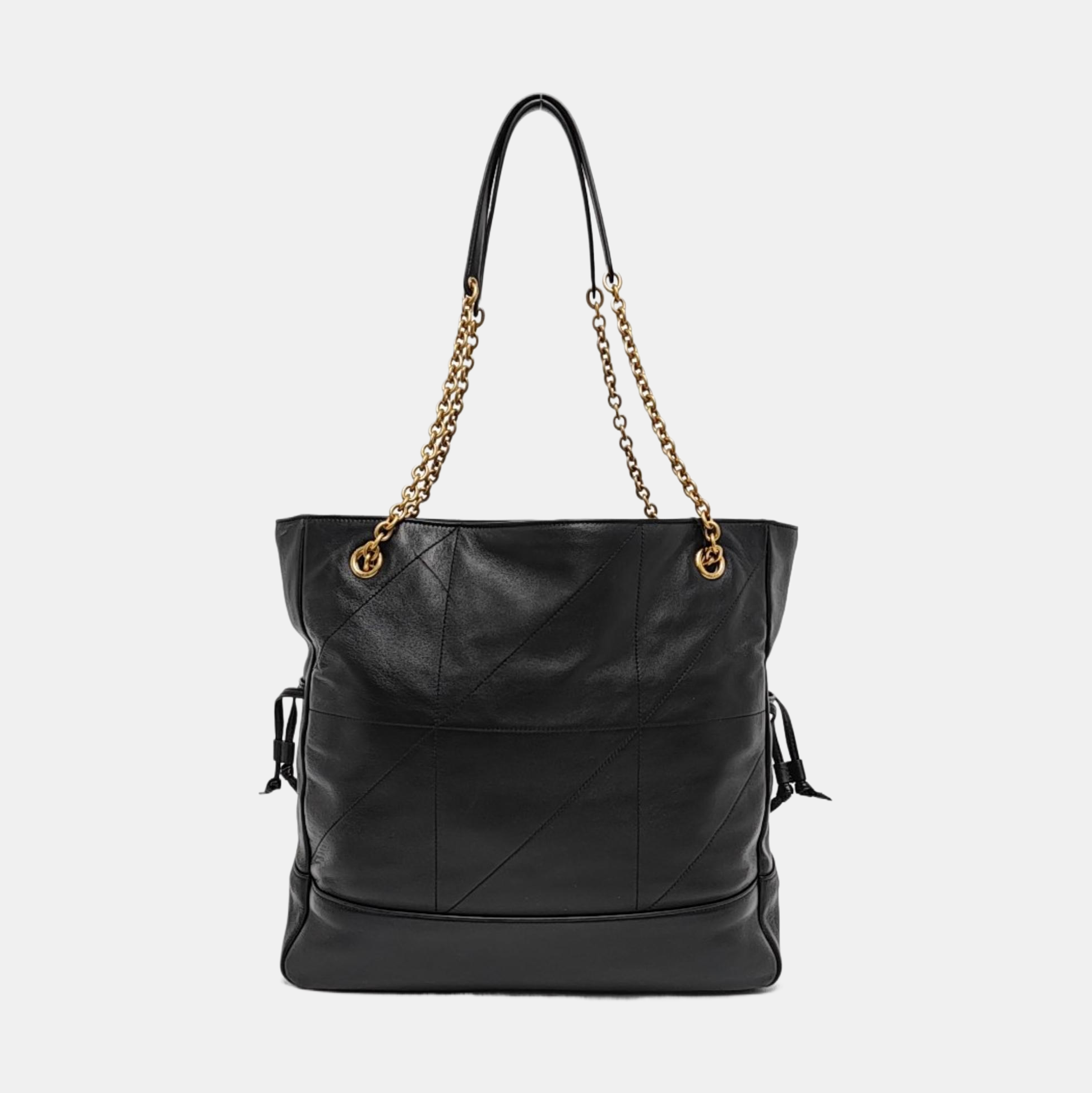 JAMIE SHOPPING Quilted Lambskin Black