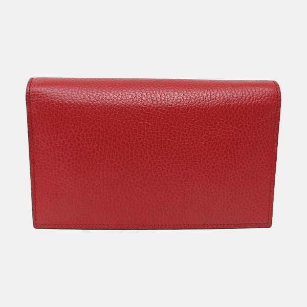 Authenticated pre-owned  Interlocking G Calfskin Red - Shoulder Bag at Looply
