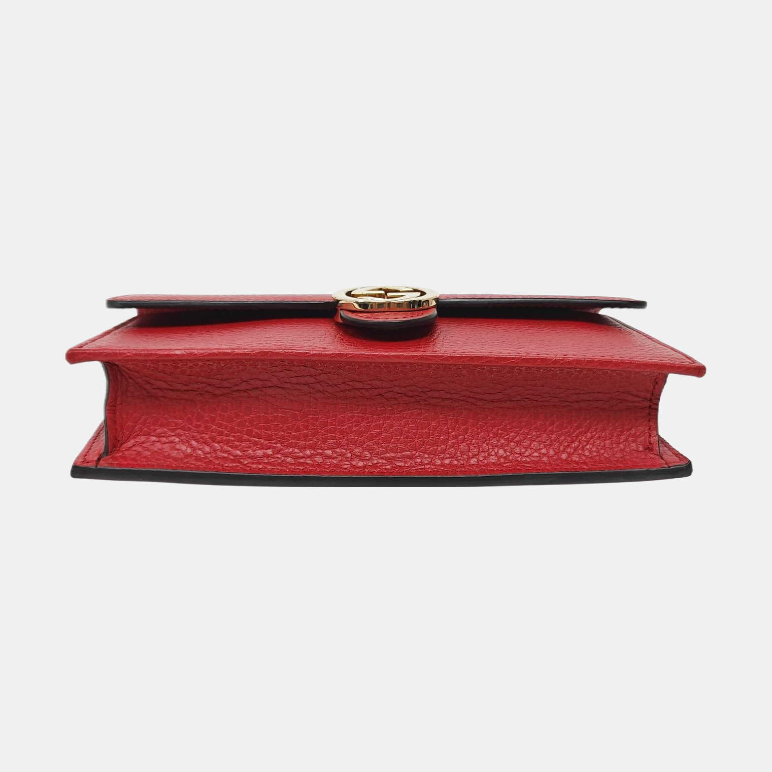 Authenticated pre-owned  Interlocking G Calfskin Red - Shoulder Bag at Looply