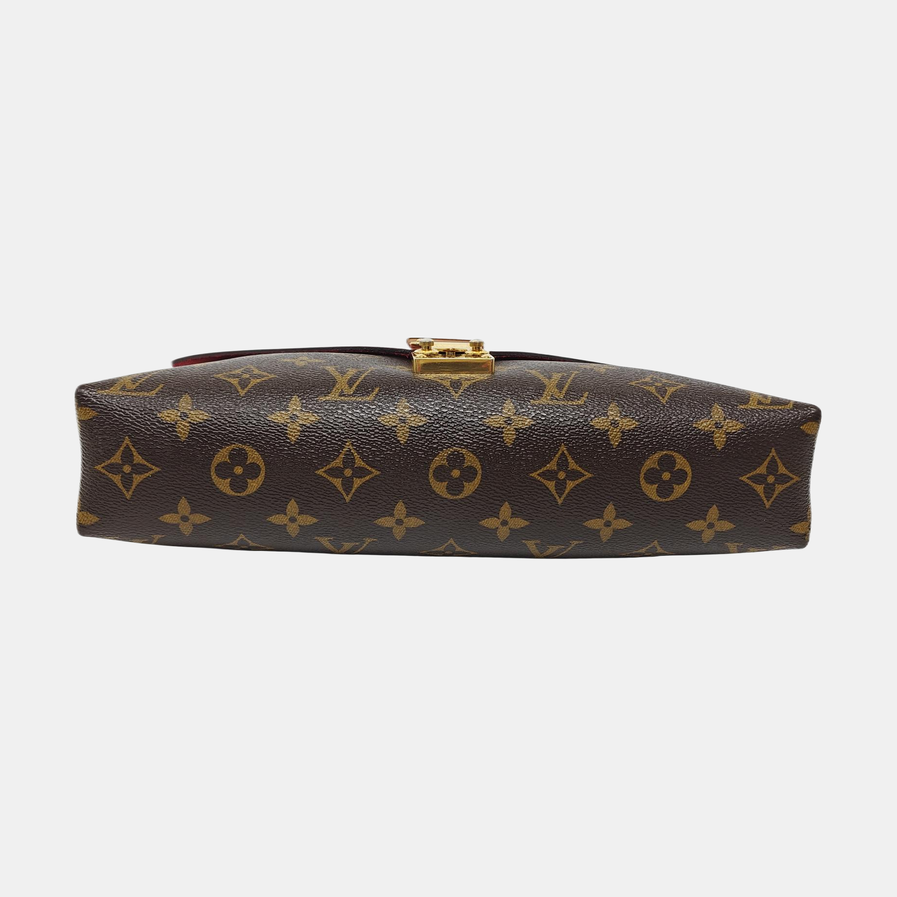 Authenticated pre-owned  Pallas Monogram Coated Canvas Brown - Shoulder Bag at Looply