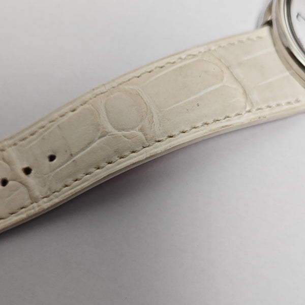 Arceau Petite Lune 38mm White Automatic Watch