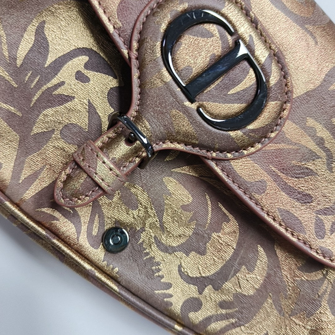 Authenticated pre-owned  Bobby East-West Calfskin Gold - Shoulder Bag at Looply