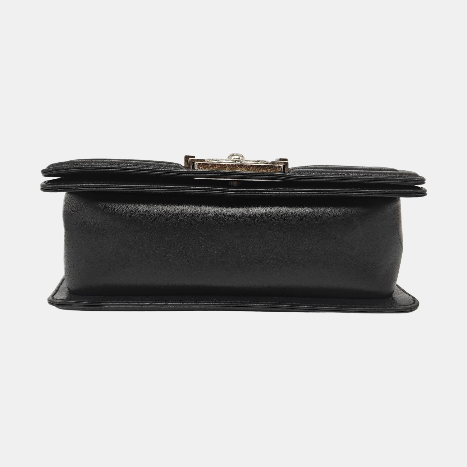 Authenticated pre-owned  Boy Chanel Small Lambskin Black - Shoulder Bag at Looply