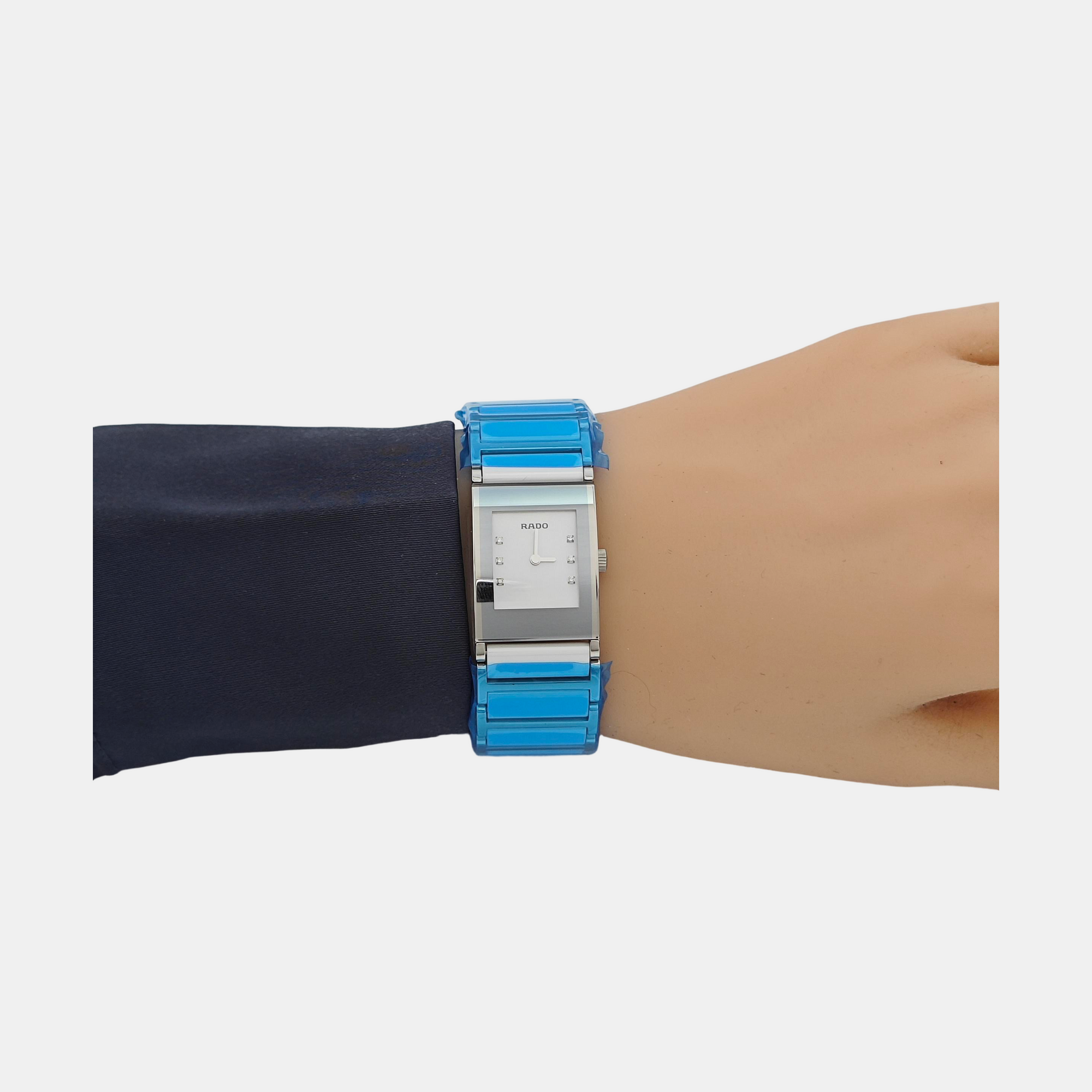 Integral 19.2mm Silver Quartz Watch