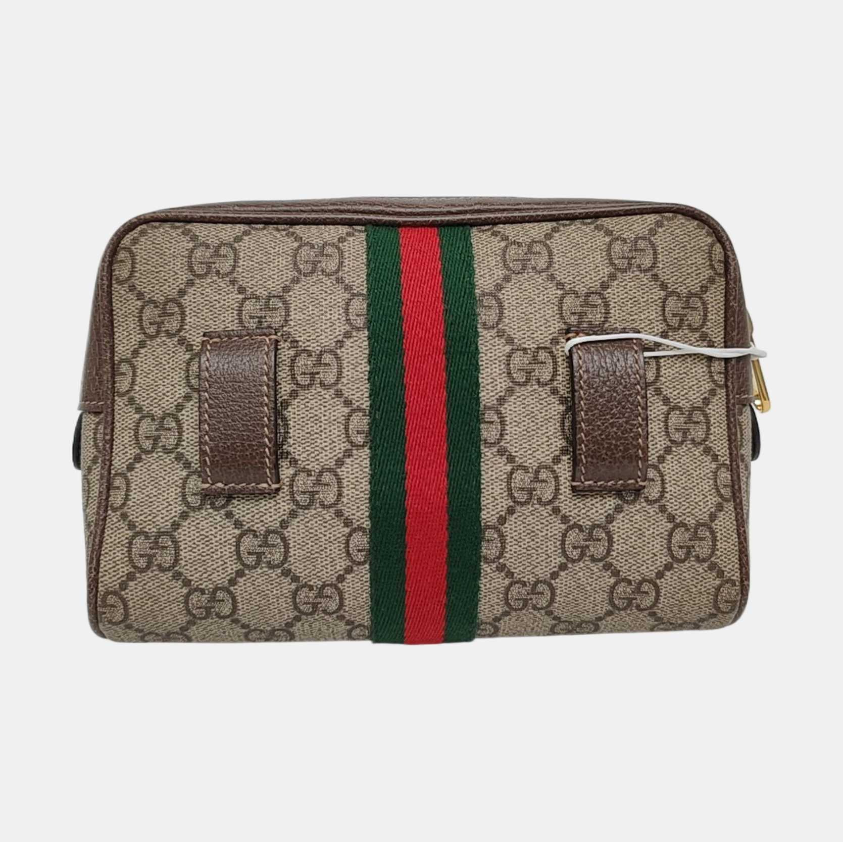 Authenticated pre-owned  Ophidia Small Monogram Coated Canvas Beige - Belt Bag at Looply