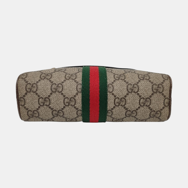 Authenticated pre-owned  Ophidia Small Monogram Coated Canvas Beige - Belt Bag at Looply