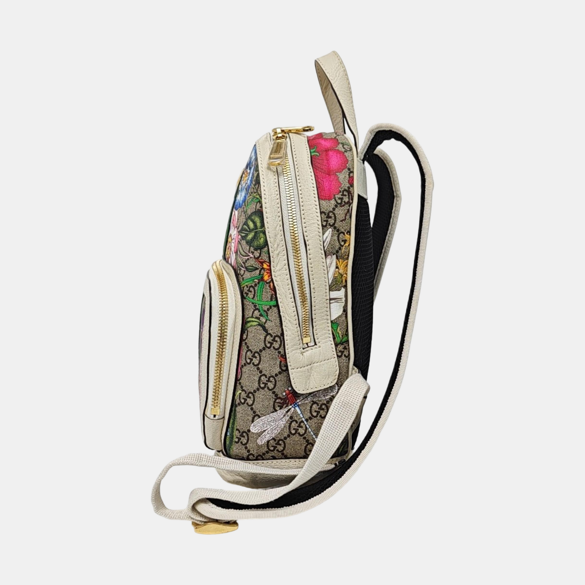 Authenticated pre-owned  Ophidia Monogram Coated Canvas Beige - Backpack at Looply