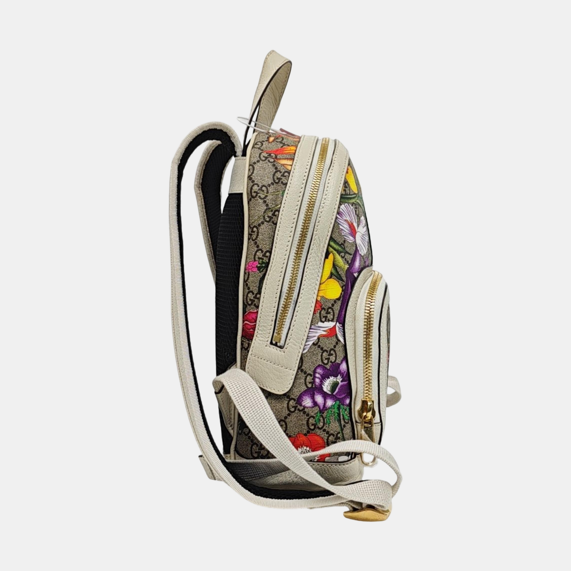 Authenticated pre-owned  Ophidia Monogram Coated Canvas Beige - Backpack at Looply